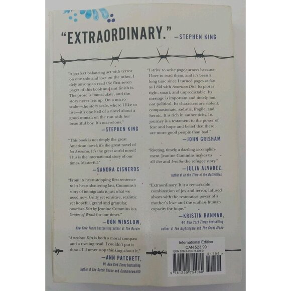 American Dirt by Jeanine Cummins Oprah Book Club Border Drama Novel - Picture 6 of 8